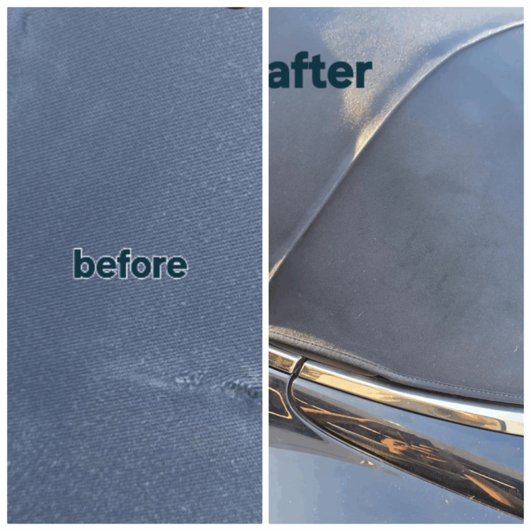 bentley soft top tear repair